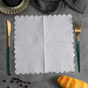 Lace-Edged Napkins