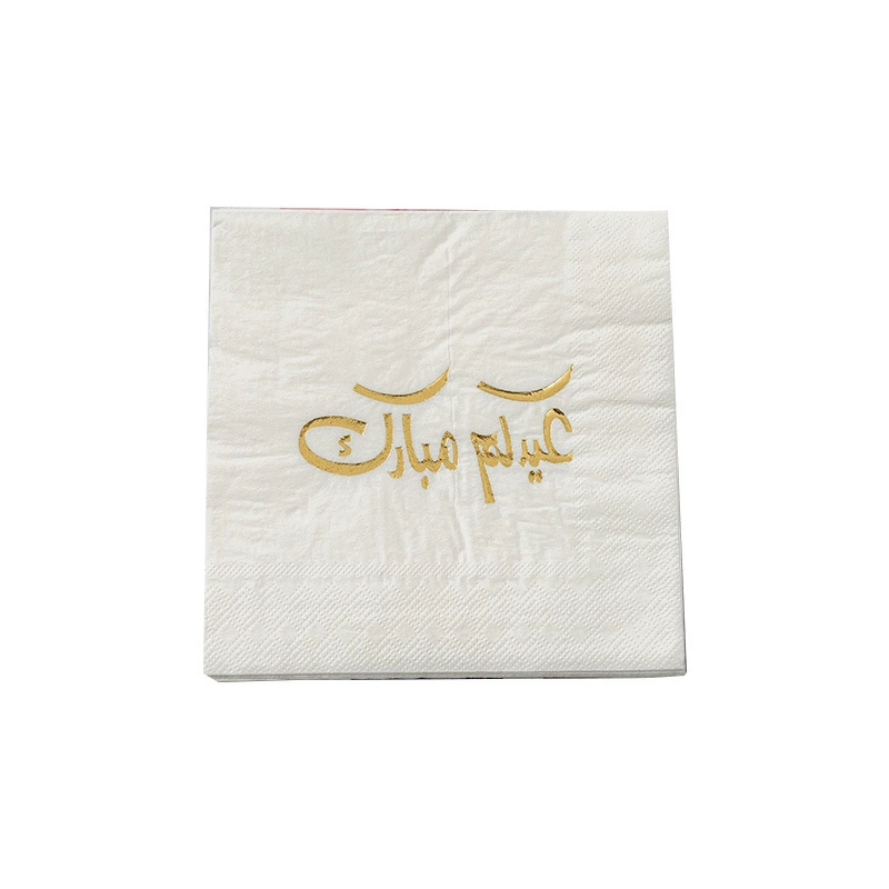 Colored Hot-Stamped Letter Napkins