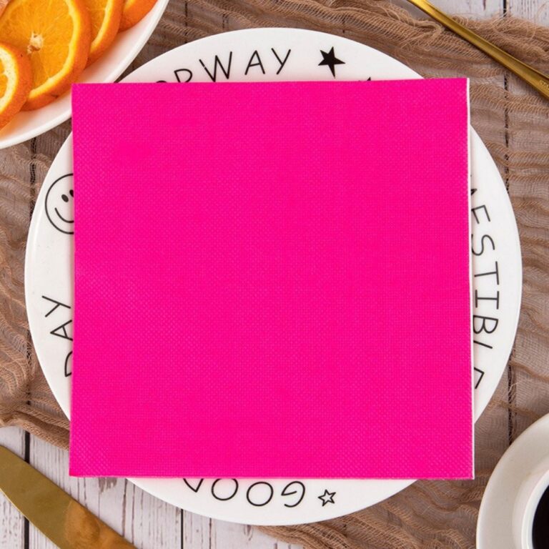 Solid Colors 25cm Printed Solid-Color Napkins