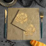 Natural Style 3D Embossed Napkins