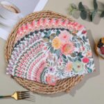 Natural Style Floral Series Napkins