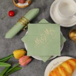 Gold Foil Gold-Stamped Square Household Napkins