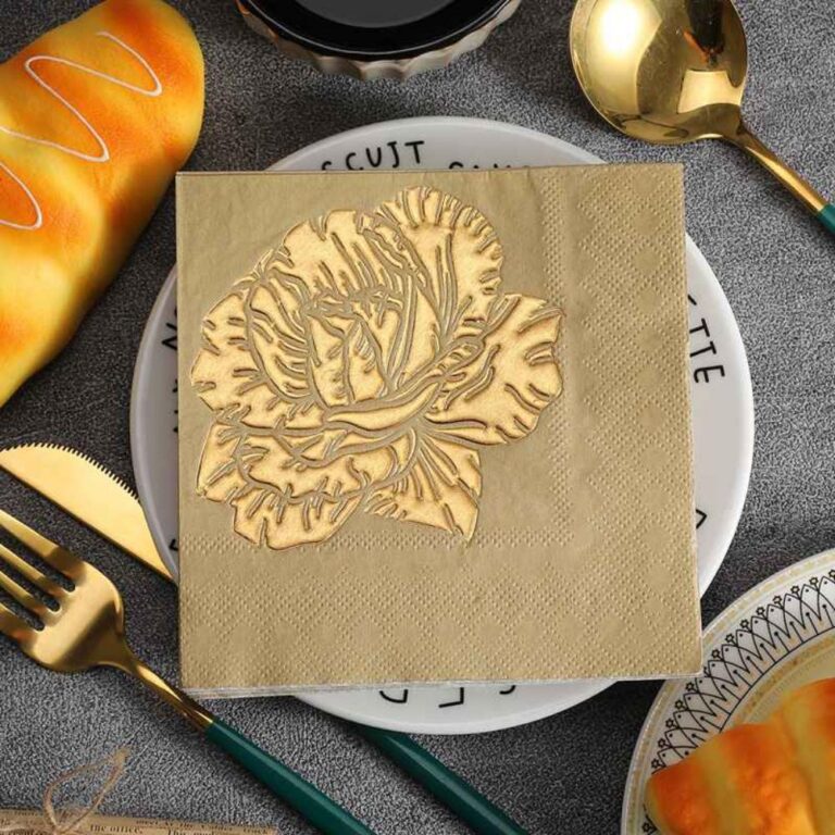 Natural Style 3D Embossed Napkins