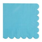 Solid Colors Lace-Edged Shaped Napkins