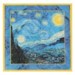 Printed Patterns Van Gogh's Starry Night Printed Napkins