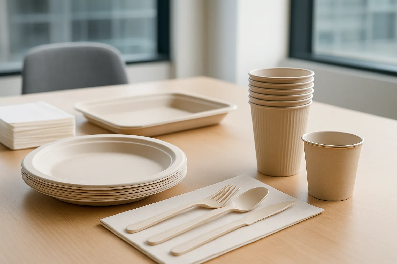 Choosing the Right Disposable Tableware for Corporate Gatherings