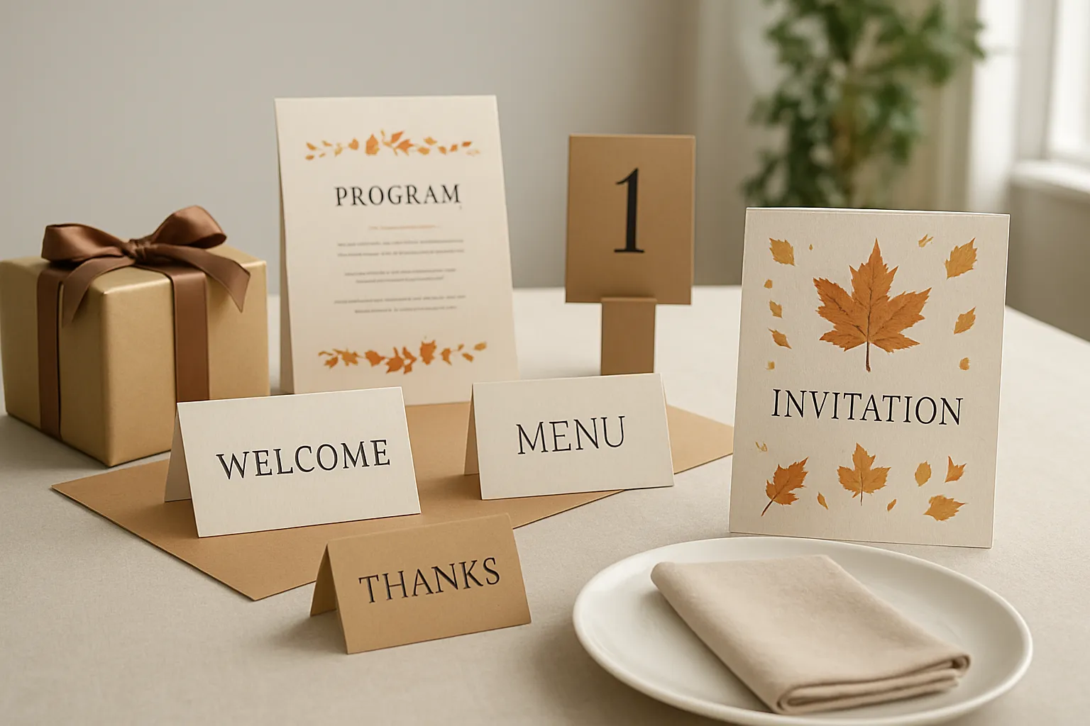 Creating Memorable Events with Seasonal Paper Goods: A Guide for Businesses